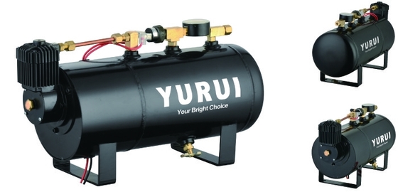 Yurui8006 2 in 1 draagbare de luchttank 140psi van Compressor Horizontale 1 gallon