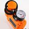 Oranje Auto Draagbare Luchtcompressor, Plastic de Luchtpomp van 250psi voor Autobanden