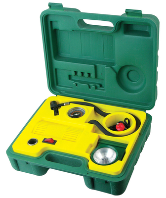 Goede prijs. Groene en Gele Luchtcompressor 3 in 1 Kit Various Function Fast Inflation voor het Kleine Luchtsysteem online