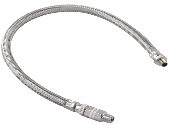 Van de de Luchtcompressor van Ce Zachte de Delenstaal Gevlechte Slang 1/8“ met Controlekleppen