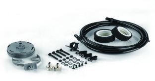 De snelle Compressor van de de Luchtopschorting van het Inflatie Zilveren Staal Dubbele voor auto 4,5 CFM 150PSI