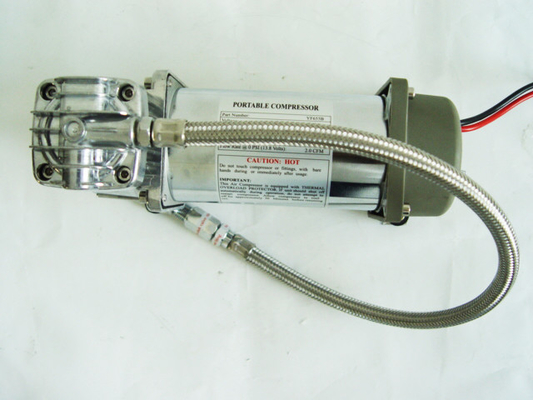 Chrome-van de de Ritopschorting van de Luchtkussenlucht de Compressor 150psi 2.18CFM, 12v-de Compressor van de Autolucht