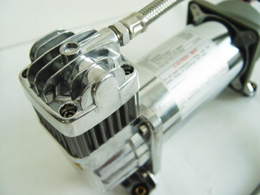 Goede prijs. Chrome-van de de Ritopschorting van de Luchtkussenlucht de Compressor 150psi 2.18CFM, 12v-de Compressor van de Autolucht online