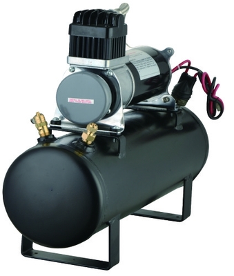 De zwarte Compressor van de 1,5 Gallonlucht voor Auto's, Op zwaar werk berekende Luchtcompressor 12v