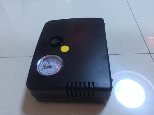 High Performance Black Car Air Pump bandenopblazers met meter en schakelaar voor auto bandenopblazing
