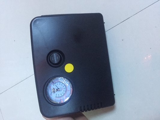 High Performance Black Car Air Pump bandenopblazers met meter en schakelaar voor auto bandenopblazing
