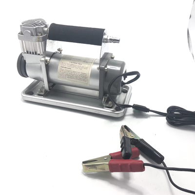 Zware auto luchtcompressor metalen voor offroad truck 4x4 hoge druk zilver luchtcompressor auto banden opblazers