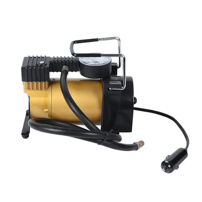 Goede prijs. Draagbare metalen luchtcompressor DC12v enkelcilinder autoband opblazer pomp snelle opblazing online