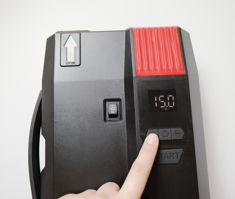 12 volt elektrische sup pomp met batterij en AC110V-220V lange tijd werken 20psi met scherm