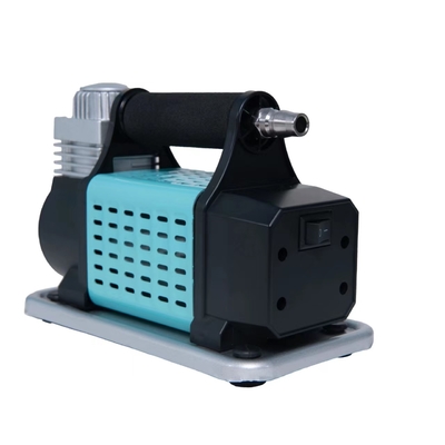 DC12V metalen draagbare auto-luchtcompressor met metalen drukmeter