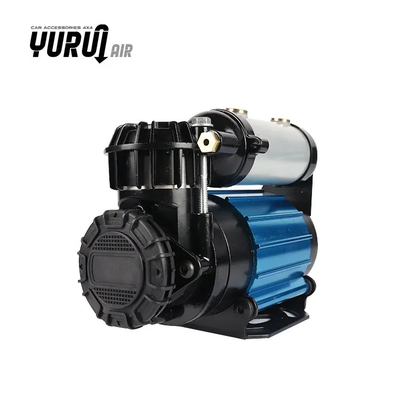 Eéncilinder 4WD DC12v Offroad auto luchtcompressor voor auto banden opblazen