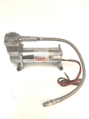 DUAL Heavy Duty Chrome auto Luchtvering Compressor met tank offroad