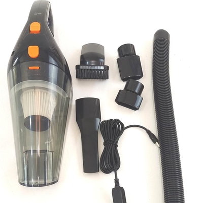 Draagbare, oplaadbare stofzuiger met batterij voor het interieur