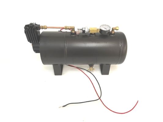 Duurzame 2-in-1 luchtlift ophanging compressor auto luchtbron kits met 1,0 gallon lucht tank