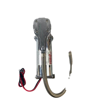 Heavy Duty Car Air Compressor DC12v Fast Chrome Steel voor offroad auto