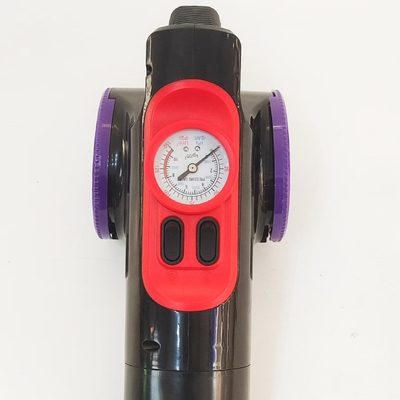 Dc12v mini draagbare stofzuiger ABS digitale meter plastic luchtcompressor