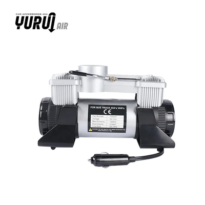 DC12V draagbare metalen auto luchtcompressor met plastic doos compressor kit
