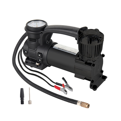 Zware auto luchtcompressor Metalen voor off-road truck 4x4 Hoogdruk zilveren luchtcompressor Auto banden opblazers