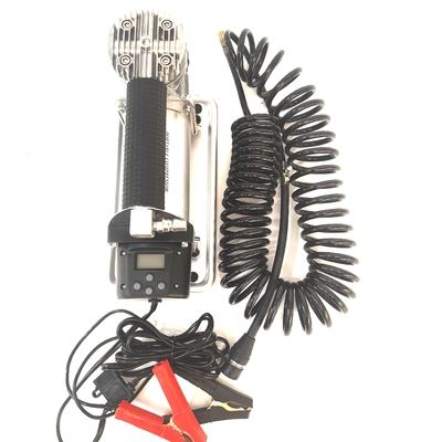 Metalen enkelcilinder luchtcompressor Krokodilclip bandenopblazer met handvat