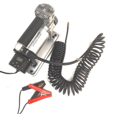 Metalen enkelcilinder luchtcompressor Krokodilclip bandenopblazer met handvat