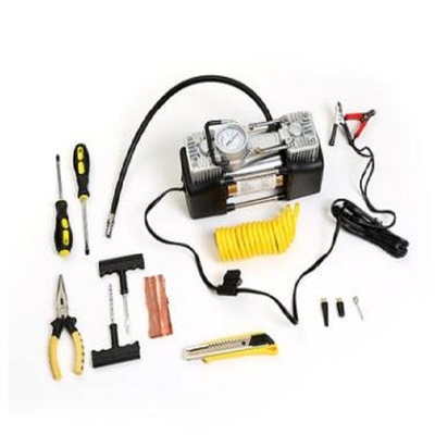 van de de Luchtcompressor van 180w 150psi de Draagbare 12v van de het Metaallucht de Pompoem Dienst met Zak