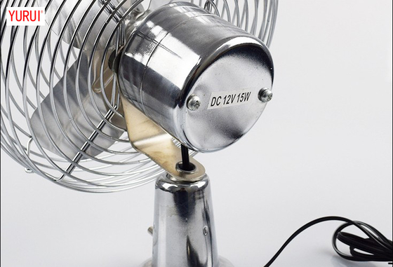 Vrachtwagen Draagbare Auto het Koelen Ventilator Zilveren Kleur 6“ Oscillerende Één Jaargarantie