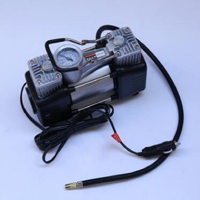 De zilveren van de de Compressoren Draagbare 12v Elektrische Lucht van de Voertuiglucht Schokken van de de Compressorlucht voor Vrachtwagens