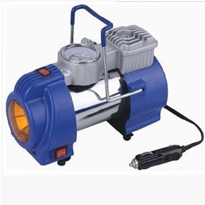 Drinkbare Oem van de Luchtcompressoren 12v 100psi van het Metaalvoertuig met Lampmaat