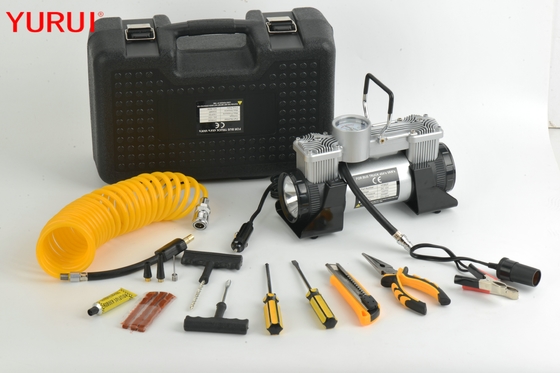 van de de Autolucht van 12v 180w 150psi de Draagbare Pomp van de het Metaalband van Conpressor met Licht