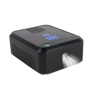Oplaadbare draadloze digitale luchtcompressor voor auto's met LCD-scherm Draagbare DC 12V luchtpomp