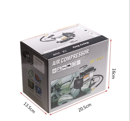 Kleine de Compressor140psi Zwarte en Zilveren Pomp van de Metaallucht voor Auto
