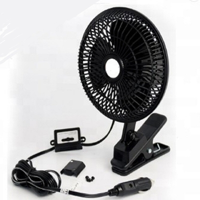De zwarte Kunststof van de Auto Koelventilator 12v/24v met de Halve Wacht van het Veiligheidsmetaal