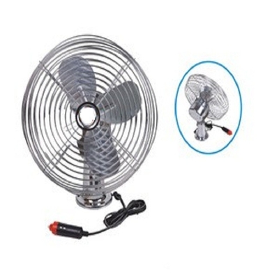 De duurzame Zilveren Handbediende Koelventilator van de Auto Koelventilator met Aan-uit- Schakelaar