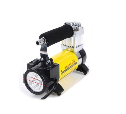 De Compressor van de het Metaallucht van gelijkstroom 12v, de Hoge Machtscompressor van 100 Psi met Lamp