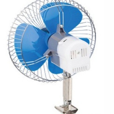 Schroef het Opzetten Voertuig Koelventilators,“ Oscillerende Auto Koele Ventilator 8 in Blauw