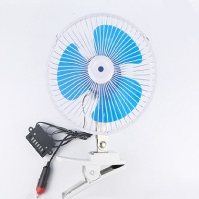 Goede prijs. Blauwe Elektrische Auto Koelventilator 12v/24v-Schroef Opzettende Kunststof online