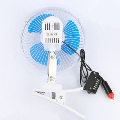 Blauwe Elektrische Auto Koelventilator 12v/24v-Schroef Opzettende Kunststof