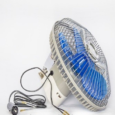 12v / 24v auto Koelventilator 8 Duim Oscillerende Ventilator met de Volledige Wacht van het Veiligheidsmetaal