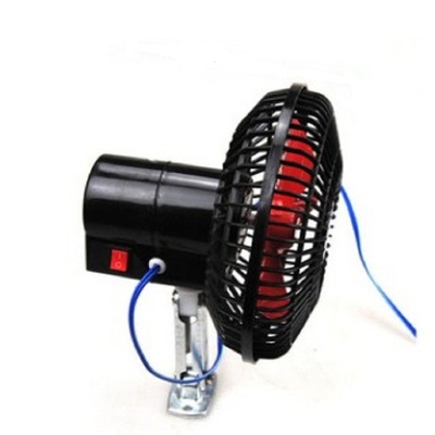 6“ Oscillerende Voertuig Koelventilators, Elektrische Ventilators voor Auto's met Schroefsteun