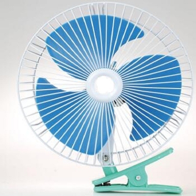 Plastic Achterwacht Car Cooling Fan 8 Duim die met Aangepaste Kleur oscilleren