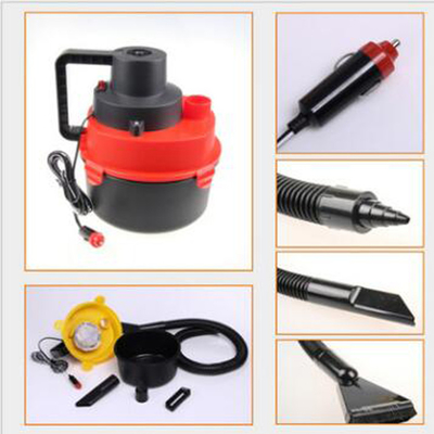 DC12v Draagbare ABS Auto Handheld Auto stofzuiger Sterk zuigen
