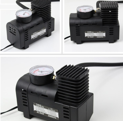 Gewicht 0,8 van de Draagbare de Pompgelijkstroom 12V 250 Psi Kg Druk van de Autolucht met Horloge
