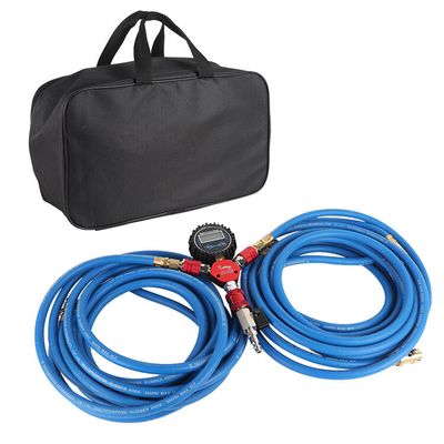 Digitale meter 4-weg luchtverdeelstuk voor bandenopblaas- en leeglaatsysteem