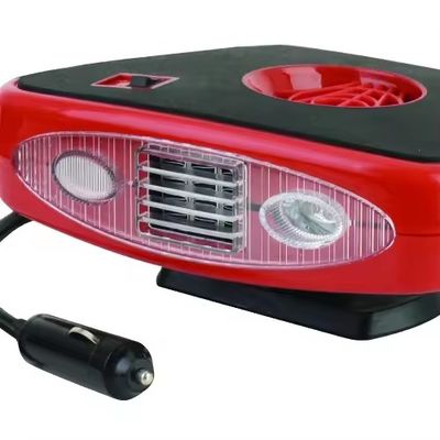 12V draagbare auto ventilator verwarmer met licht 150W PTC verwarming