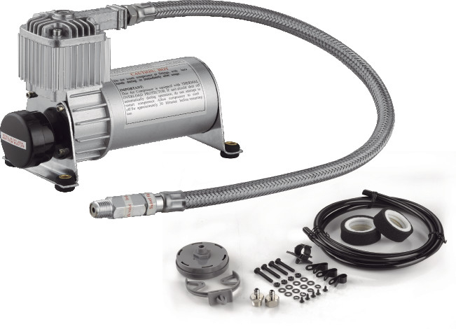 Zwart en zilver offroad Air Ride Car Compressor voor offroad voertuig
