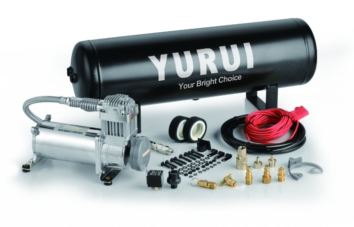 Zware auto luchtophangingssysteemcompressor met tank voor vrachtwagen