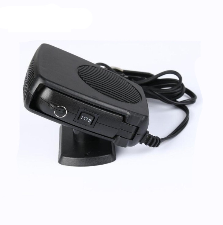 Auto ABS draagbare DC12V auto ventilator verwarmer met handvat voor auto venster ontdooien