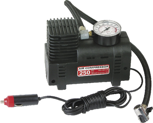 Goede prijs. Snelle de Luchtcompressor DC12V van de Inflatie Zwarte Plastic Auto voor Verschillende Banden online
