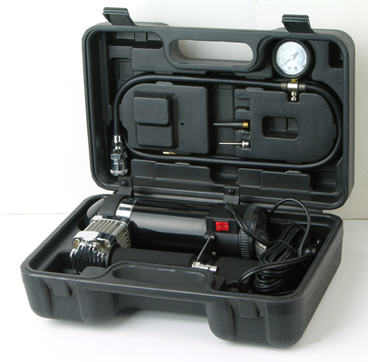Goede prijs. 3 in 1 de Compressorzilver en Zwarte van de Metaallucht met Kit Portable And Fast Inflation online