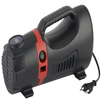Digitaal display voertuig draagbare auto luchtcompressoren DC12V AC110V-230V